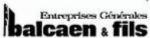 Balcaen & Fils Entreprises générales Balcaen & Fils